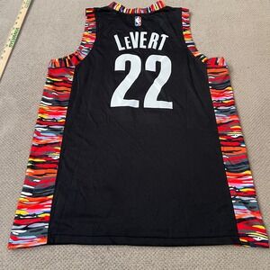 Nike Brooklyn Nets Caris LeVert City Edition Jersey Black 2018-19 Mens Size 44 M
